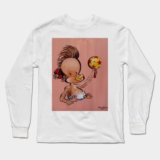 Baby Ape Girl Long Sleeve T-Shirt